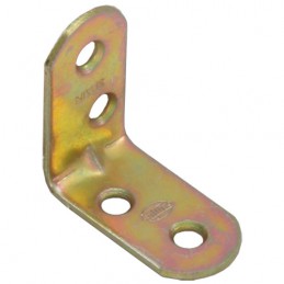 Kątownik montażowy 30x30x16mm żółty ocynk mod.3 EAN