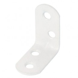Kątownik montażowy budowlany 30x30x16mm biały mod.3