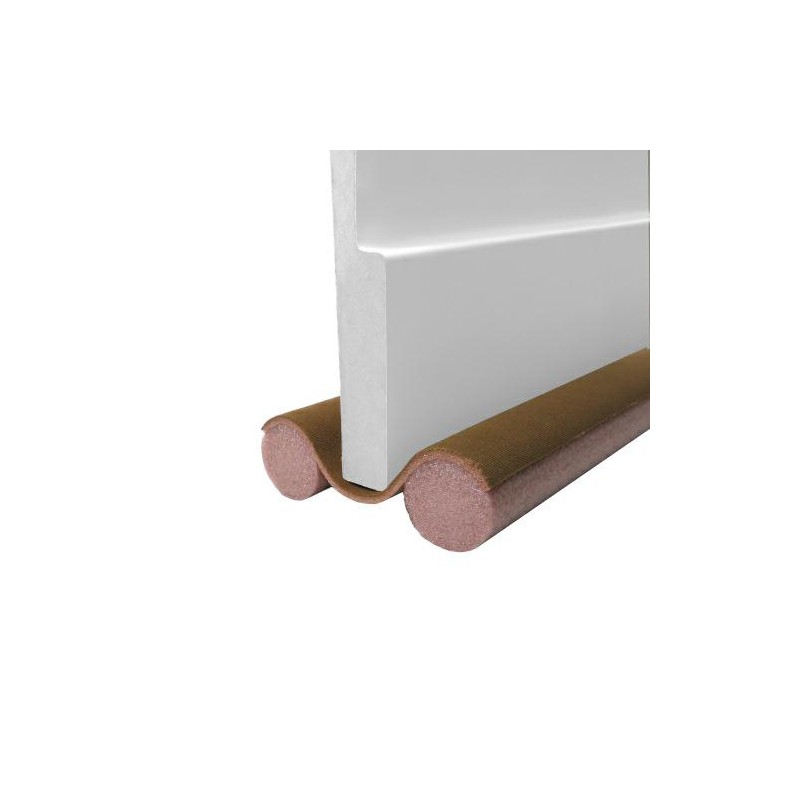 Uszczelniacz drzwiowy piankowy 1m brązowy mod.8 przeciw przeciągom