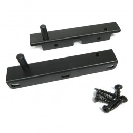 Zaczep okiennicy dystans 20mm czarny