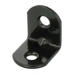 Kątownik montażowy 20x20x16mm stalowy czarny mod. 3
