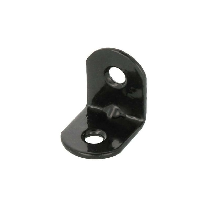 Kątownik montażowy 20x20x16mm stalowy czarny mod. 3