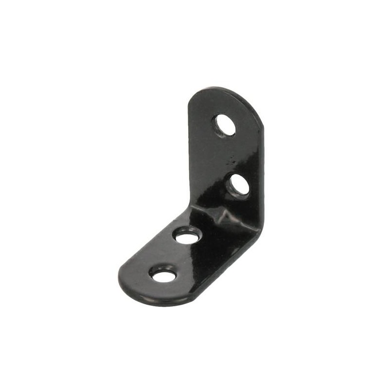 Kątownik montażowy 30x30x16mm czarny mod. 3