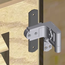 Łącznik 3060 V 28x140 czarny AMIG