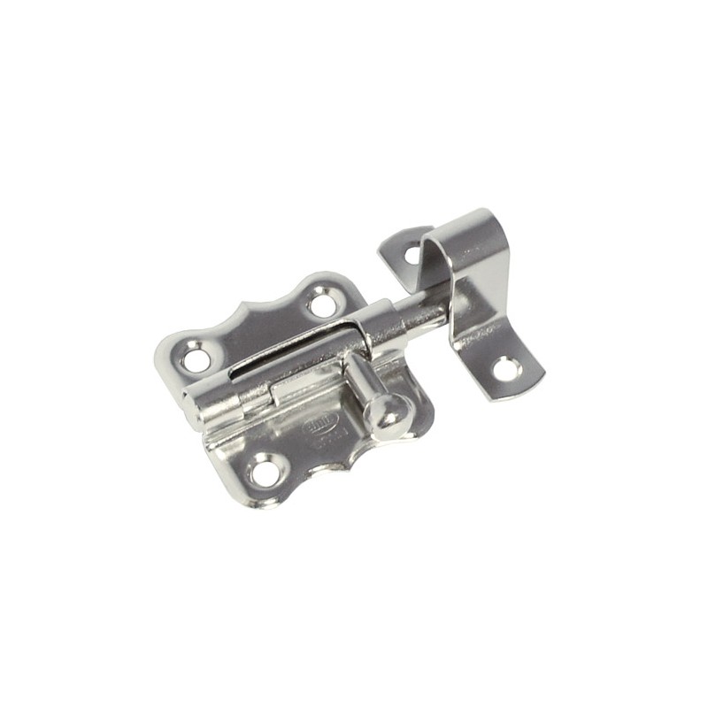 Zasuwka 384-40 niklowana wys. zaczep