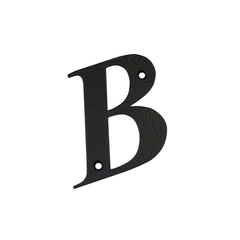 Litera "B"-10cm czarna DISPLAY