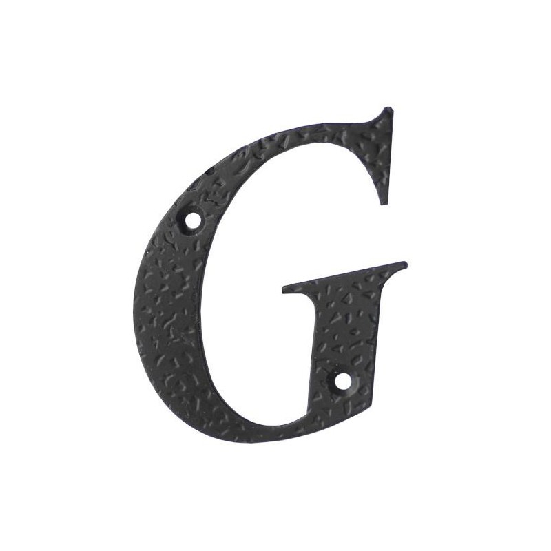 Litera "G"-10cm czarna DISPLAY