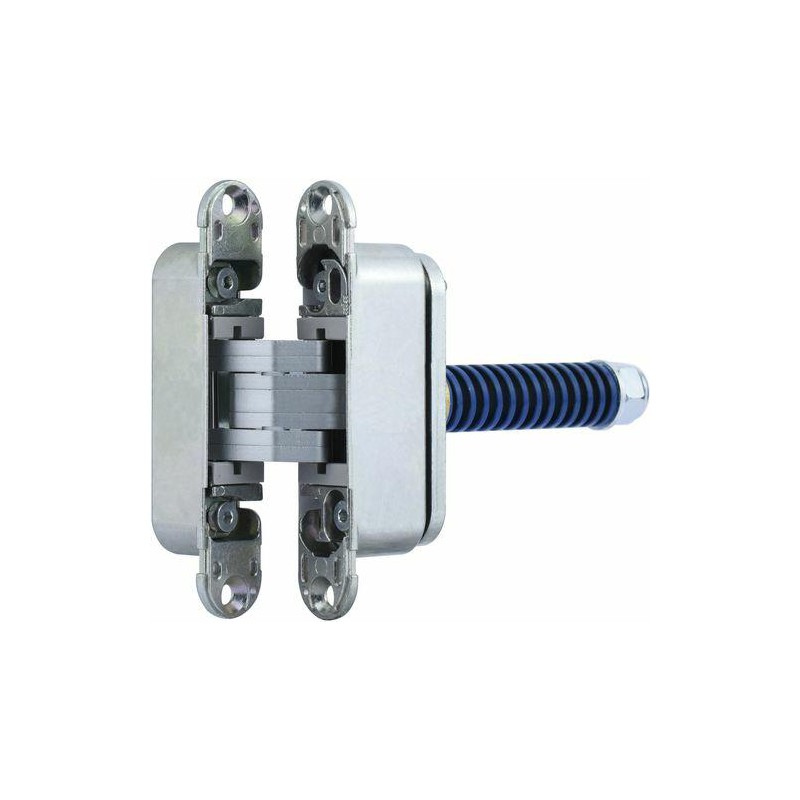 Zawias drzwiowy ukryty z samozamykaczem ECLIPSE 3.2 self closing chrom mat