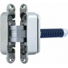 Zawias drzwiowy ukryty z samozamykaczem ECLIPSE 3.2 self closing chrom mat