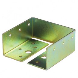 Wspornik wieszak belki 90mm żółty ocynk 88x42mm mod. 354