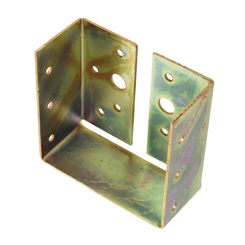 Wspornik wieszak belki 90mm żółty ocynk 88x42mm mod. 354