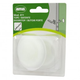 Odbój drzwiowy 60mm mleczny odbojnik ścienny 2 szt. mod.411 DIS