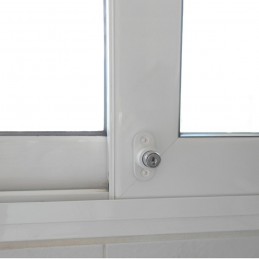 Zamek do okien przesuwnych mod. 45 biały