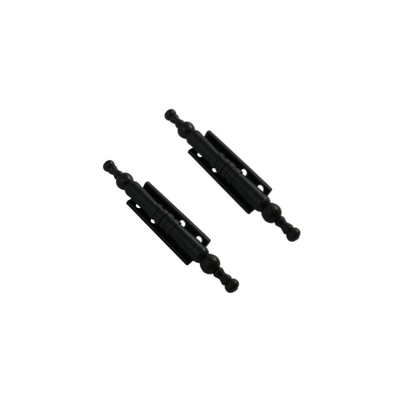 Zawias meblowy ozdobny 100mm czarny 2szt. mod. 555 BAG