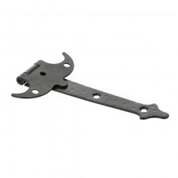 Zawias ozdobny rustykalny czarny 120x1,5mm mod. 551