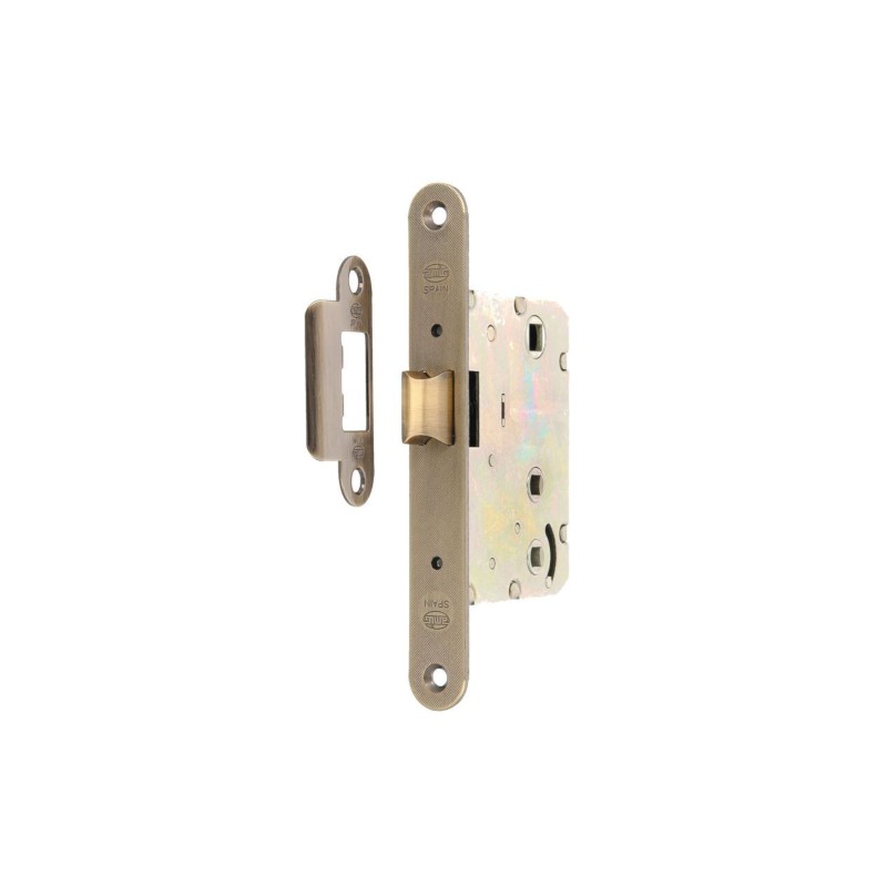 Zamek drzwiowy łazienkowy 47/50 lub 70/50 złoto antyczne mod. 5000