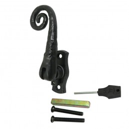 Klamka okienna Monkey Tail Fastener z blokadą Lewa
