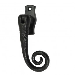 Klamka okienna Monkey Tail Fastener z blokadą Prawa