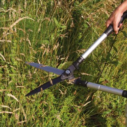 Nożyce do żywopłotu 23cm, teleskopowe ramiona z regulacją 66-84cm mod.1604