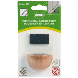 Odbój magnetyczny drewniany buk mod. 407 odbojnik podłogowy