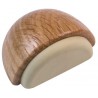 Odbój drewniany dąb / beż 48x23mm odbojnik podłogowy mod. 406