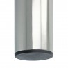 Noga do stołu regulowana wysokość 70-100cm okrągła 60mm chrom mat mod.16