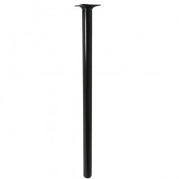 Noga 4-30x700 okrągła czarna