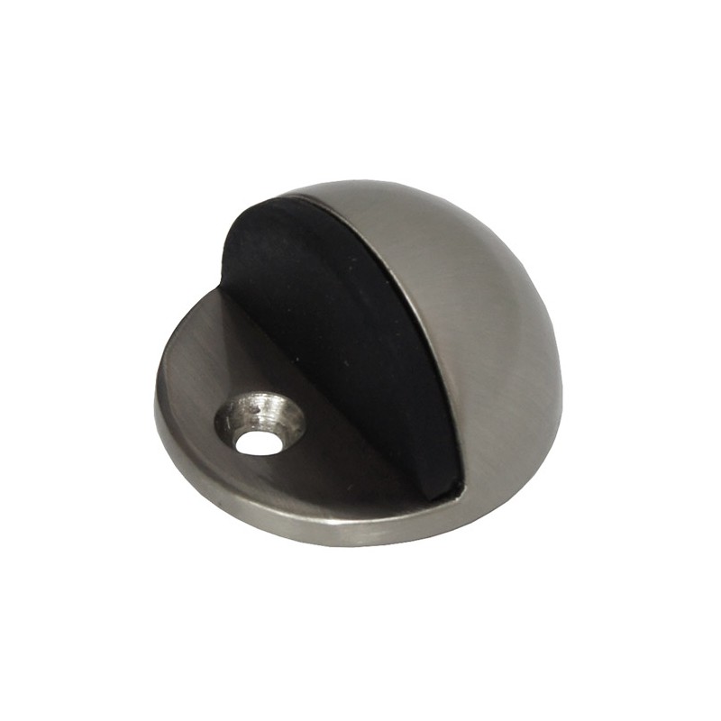 Odbój 100 nikiel satyna z czarną gumką D