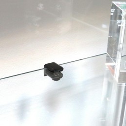 Podpórka do szkła 6-11mm czarny mat mod. RM03