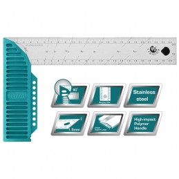 Kątownik mierniczy 300mm mod. TMT61126 (D)