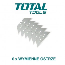 Nóż nożyk składany 18cm + ostrza trapezowe 61x19mm mod. THT5136288 (D)