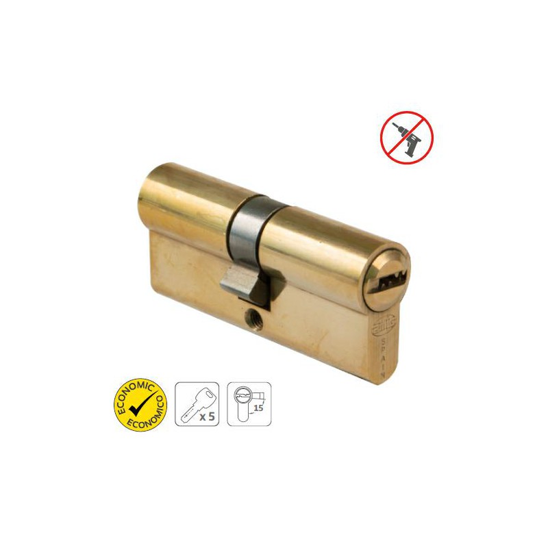 Wkładka 9800-100 50/50 mosiężna lak.