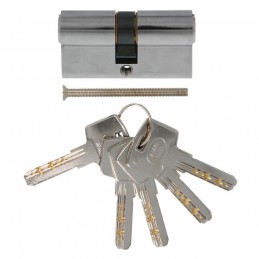 Wkładka drzwiowa 30/30 chromowana mod.9800-60mm