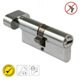 Wkładka 9800-80 G35/45 z gałką mos.chrom