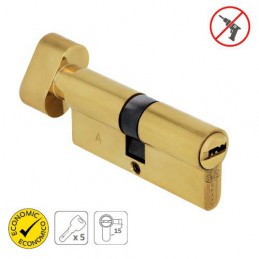 Wkładka 9800-90 G45/45 z gałką mos.lak