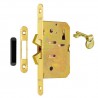 Zamek hakowy na klucz 50mm F16 mosiądzowany mod. SCIVOLA TT