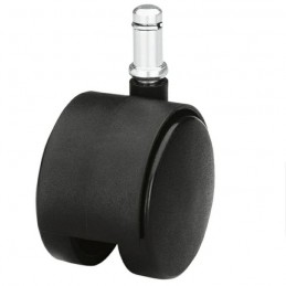 Kółko nylonowe 50mm z bolcem 11x22mm czarne mod. 1502