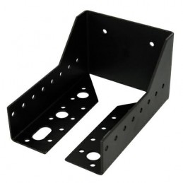 Wspornik wieszak belki 100mm czarny 141x80mm mod. 354