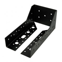 Wspornik wieszak belki 100mm czarny 200x80mm mod. 354