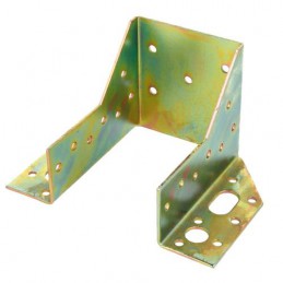 Wspornik wieszak belki 70mm żółty ocynk mod.353 do konstrukcji drewnianych