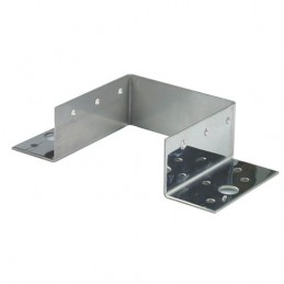 Wspornik wieszak belki 90mm inox mod.353 do konstrukcji drewnianych