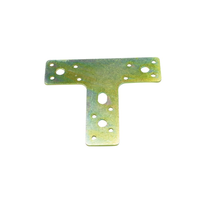 Łącznik płaski typ T 150x130x40x2,5mm żółty ocynk mod.506