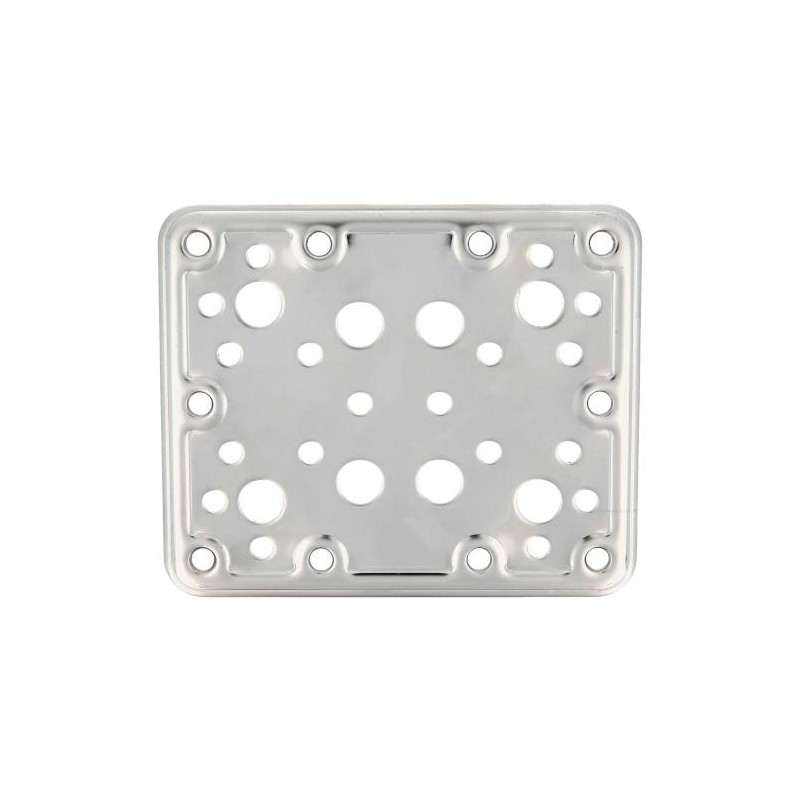 Łącznik płaski Płyka montażowa 120x100mm INOX mod.504
