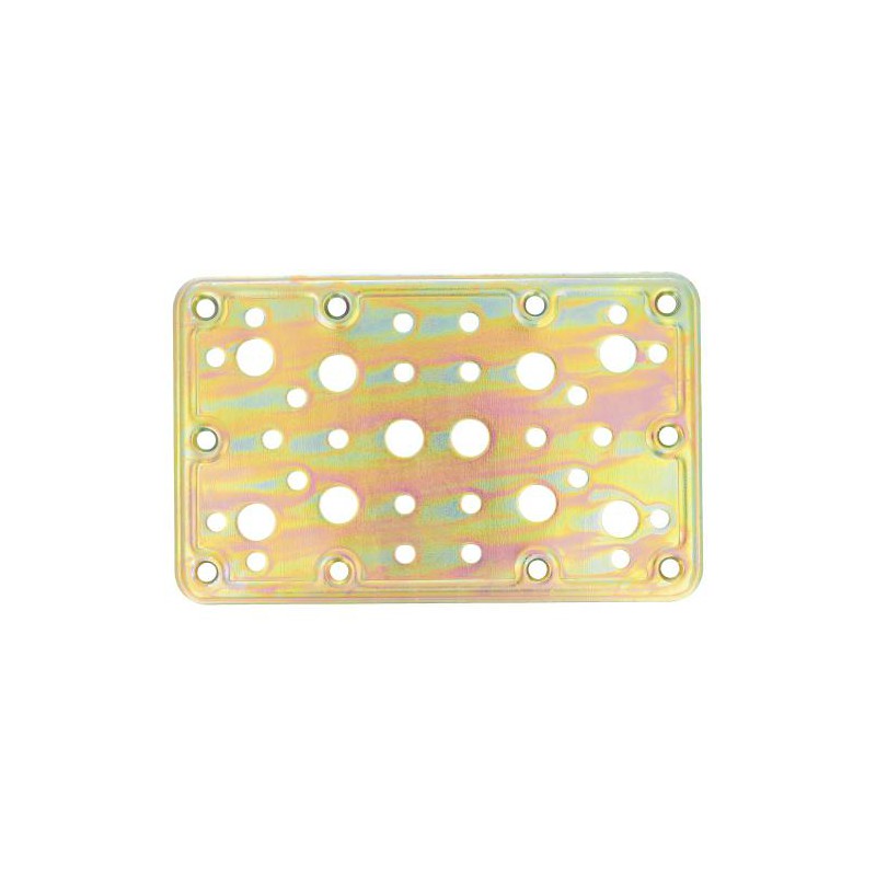 Łącznik płas.mod.504-160x100 żół.ocy