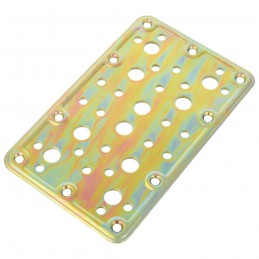 Łącznik płas.mod.504-160x100 żół.ocy