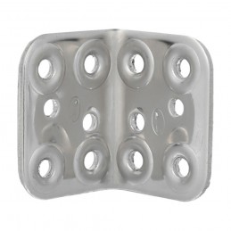 Łącznik kątowy mod.300-40x50 inox