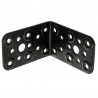 Kątownik montażowy 80x80x50mm Łącznik kątowy do belek czarny mod.300