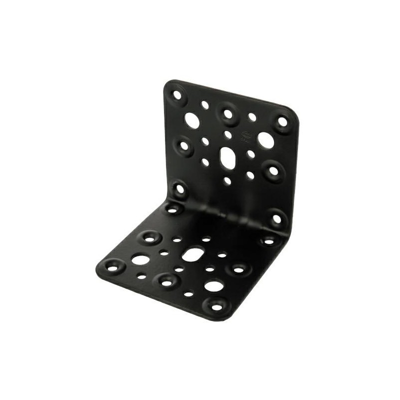 Łącznik kątowy mod.302-90x90 czarny