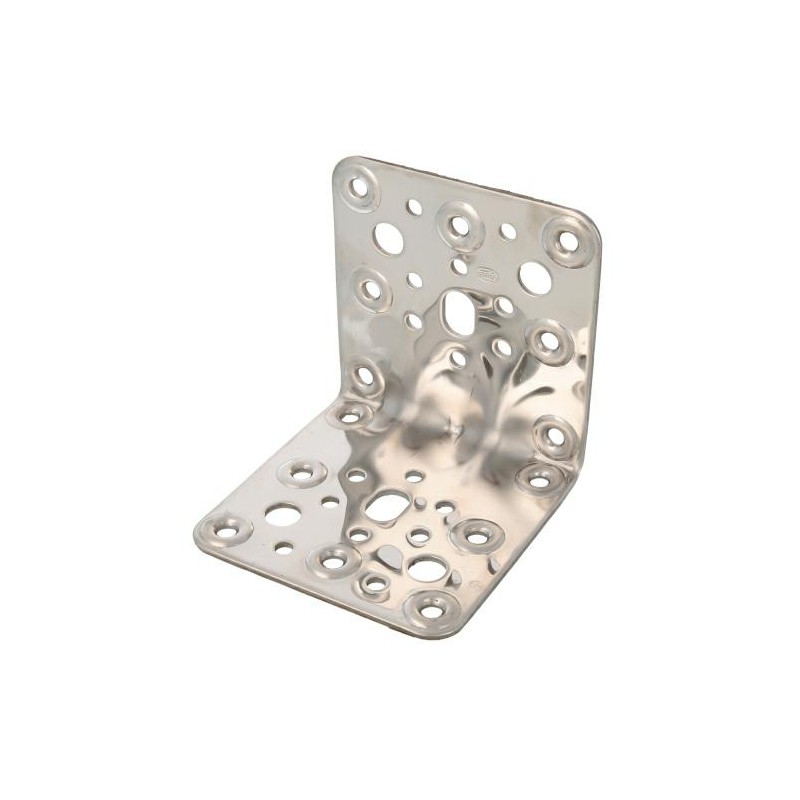 Łącznik kątowy mod.302-90x90 inox