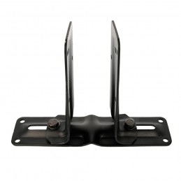 Podstawa belki regulowana 75-150mm czarna mod.350 do konstrukcji drewnianych